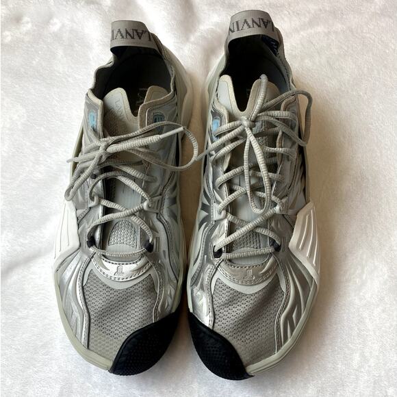 Lanvin GREY ‘Flash-X’ Sneakers Mens Size 45 - Picture 3 of 7